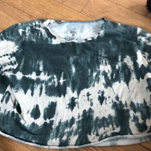 Billabong tie dye crop top